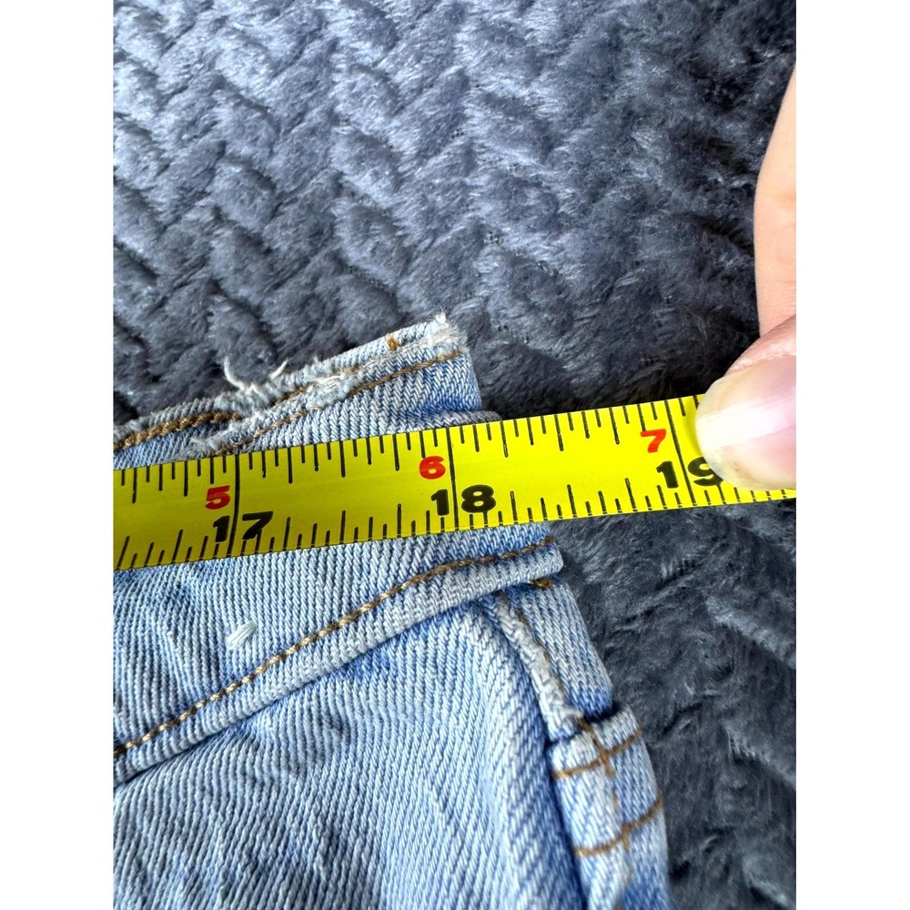 Abercrombie & Fitch 90s Straight Ultra High Rise Jeans Womens 33x16 Blue Denim - Picture 5 of 9